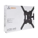 SBOX LCD-441-2 Full Motion Wall Mount TV Bracket 23"-65" up to 30 kg, Silver
