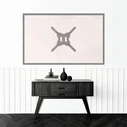 SBOX LCD-441-2 Full Motion Wall Mount TV Bracket 23"-65" up to 30 kg, Silver