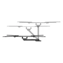 SBOX LCD-441-2 Full Motion Wall Mount TV Bracket 23"-65" up to 30 kg, Silver