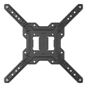 SBOX LCD-441-2 Full Motion Wall Mount TV Bracket 23"-65" up to 30 kg, Silver