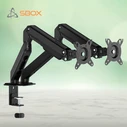 SBOX Dual Monitor Stand for 2 Screens up to 32" with Arm (LCD-S024-3)