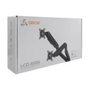 SBOX Dual Monitor Stand for 2 Screens up to 32" with Arm (LCD-S024-3)