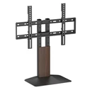 BRATECK επιτραπέζια βάση τηλεόρασης LDT03-29LD 32-77" έως 40kg (μαύρη/μαόνι)