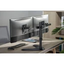 Βάση Monitor Brateck Γραφείου LDT57-T02 για 2 οθόνες 17"-32", έως 9kg ανά οθόνη
