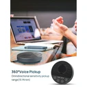 CMTECK LE2102 Επιτραπέζιο Μικρόφωνο USB/USB-C με Ηχείο, Omnidirectional, Μαύρο