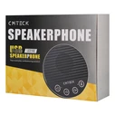 CMTECK LE2102 Επιτραπέζιο Μικρόφωνο USB/USB-C με Ηχείο, Omnidirectional, Μαύρο