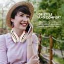 Headphones Sonic Gear Bt5.4 2024 Airphone 6 Champagne