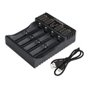 Φορτιστής Μπαταριών LiitoKala LII-402 για NiMH/CD, Li-Ion, IMR, 4 slots