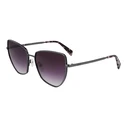 LIUJO Women's Sunglasses LJ159S-5816072 (58/16/140) – Grey lenses, Metal frame