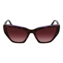 LIUJO Women's Sunglasses LJ794S-5419246 (54/19/140 mm) - Cat Eye, Tortoiseshell Acetate Frame, Red Gradient Lens