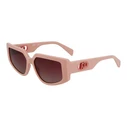 Liu Jo Women's Sunglasses LJ801S-272 — Pink (injected) Frame, Pink Gradient Lenses, 55/15/140 mm, Category 3 UV