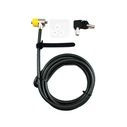 OKION LKS11 Armed EXTREME Laptop Security Cable Lock with Alarm (Technora 8mm, 200cm)