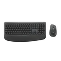 Logitech Comfort Plus MK880 For Business Ασύρματο Σετ Πληκτρολόγιο & Ποντίκι International English Γκρι
