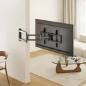 BRATECK επιτοίχια βάση τηλεόρασης LPA95-465XL, 37"-86", έως 50kg, full motion