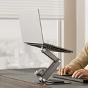 BRATECK LPS09-02 μεταλλική, foldable βάση για laptop 11"–17" γκρι