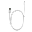 Jellico Καλώδιο Lightning σε USB 1m 3.1A Φόρτισης & Data 480Mbps (Λευκό)