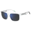 LEVI'S Men's Sunglasses LV-5058-S-2M4 (56/18/145 mm, Injected Plastic Frame, Grey Lenses, UV400 Category 3)