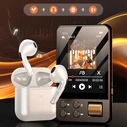 Ruizu MP3 Player (32GB) με οθόνη αφής 2.4" μαύρο - M19-32GB