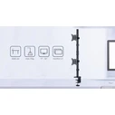 Βάση Monitor Gembird Adjustable 2-Display VERTICAL DESK 17'-32'