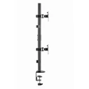 Βάση Monitor Gembird Adjustable 2-Display VERTICAL DESK 17'-32'