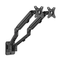 Βάση Monitor Gembird ADJUSTABLE WALL 2 ARM 17'-27', UP to 7KG