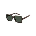 UNISEX SUNGLASSES HAVAIANAS MANAUS-09Q (52/19/145) Brown frame, Green lenses