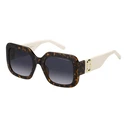 Marc Jacobs Women's Sunglasses MARC 647/S XLT (53-21-145) Brown Frame, Grey Gradient Lenses