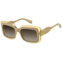 THE MARC JACOBS Women's Sunglasses MARC850S (54/19/140) Beige frame / Brown lenses, Acetate