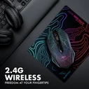 Gaming Ποντίκι Alcatroz Silent 2.4G Wireless Rgb 4800 Cpi X-Craft Air Ultra 7000