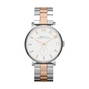 Γυναικείο Ρολόι Marc Jacobs Mbm3312 (36mm) Μεταλλικό Μπρασελέ Ασημί