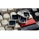 Keychron J5 KJ5-H4Z Ασύρματο Gaming Μηχανικό Πληκτρολόγιο Keychron Banana διακόπτες RGB 100% US Σκούρο Μπλε
