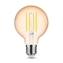 Modee Lighting Σφαιρική Λάμπα Filament Amber G80 4W E27 1800K 360 Lumen