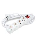 Technik Πολύπριζο 4 Θέσεων 3x1,5mm 5m με Διακόπτη