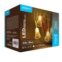 Modee Φωτάκια Χριστουγεννιάτικα LED 50 θερμό λευκό 4,9 μ. με τροφοδοτικό