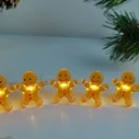 Modee Χριστουγεννιάτικα Διακοσμητικά Φωτάκια LED με Μπαταρία (10LED/1,2m) Θερμό Λευκό