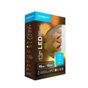 Modee Christmas LED Decorative String Lights 10 LED 1.2m Warm White Battery Powered with Clips