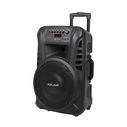 AZUSA Active Speaker 12" DM-0135EU 40W with 2 Wireless Microphones, SD, Bluetooth, USB