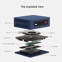 Beelink S13 Mini PC (N-Series N150/12GB DDR4/512GB SSD/W11 Pro)