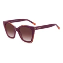 Missoni Women's Sunglasses MIS 0188/S 8CQ — Made in Italy — 54/19/145 mm — Acetate frame — Category 3 gradient red lenses (100% UV)