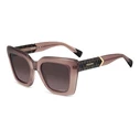 Missoni Women's Sunglasses MIS 0214/S FWM (51/21/140) Pink Acetate Frame with Brown Degraded Lenses - Category 3