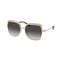 Michael Kors Greenpoint Women's Sunglasses MK1141-10188G – Gold Metal Frame, Grey Gradient Lenses (57/16/140)