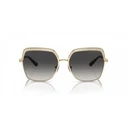 Michael Kors Greenpoint Women's Sunglasses MK1141-10188G – Gold Metal Frame, Grey Gradient Lenses (57/16/140)