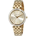 Γυναικείο Ρολόι Michael Kors Mk3365 (34mm) Μεταλλικό Μπρασελέ Χρυσό