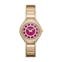 Γυναικείο Ρολόι Michael Kors Mk3442 (33mm) Μεταλλικό Μπρασελέ Ροζ