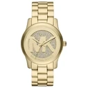 Γυναικείο Ρολόι Michael Kors Mk5852 (38mm) Μεταλλικό Μπρασελέ Χρυσό