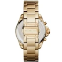 Γυναικείο Ρολόι Michael Kors Mk6095 (42mm) Μεταλλικό Μπρασελέ Χρυσό