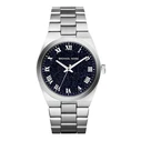 Michael Kors Channing Women's Watch 38mm MK6113 – Stainless Steel Grey Bracelet, Black Dial