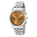 Michael Kors Lexington Women's Watch 38mm Chronograph Quartz Stainless Steel Bracelet MK6221