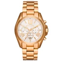 Michael Kors Bradshaw Women's Watch 43mm Chronograph Quartz Gold Stainless Steel MK6266