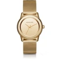 Γυναικείο Ρολόι Michael Kors Mk6295 (41mm) Μεταλλικό Μπρασελέ Χρυσό